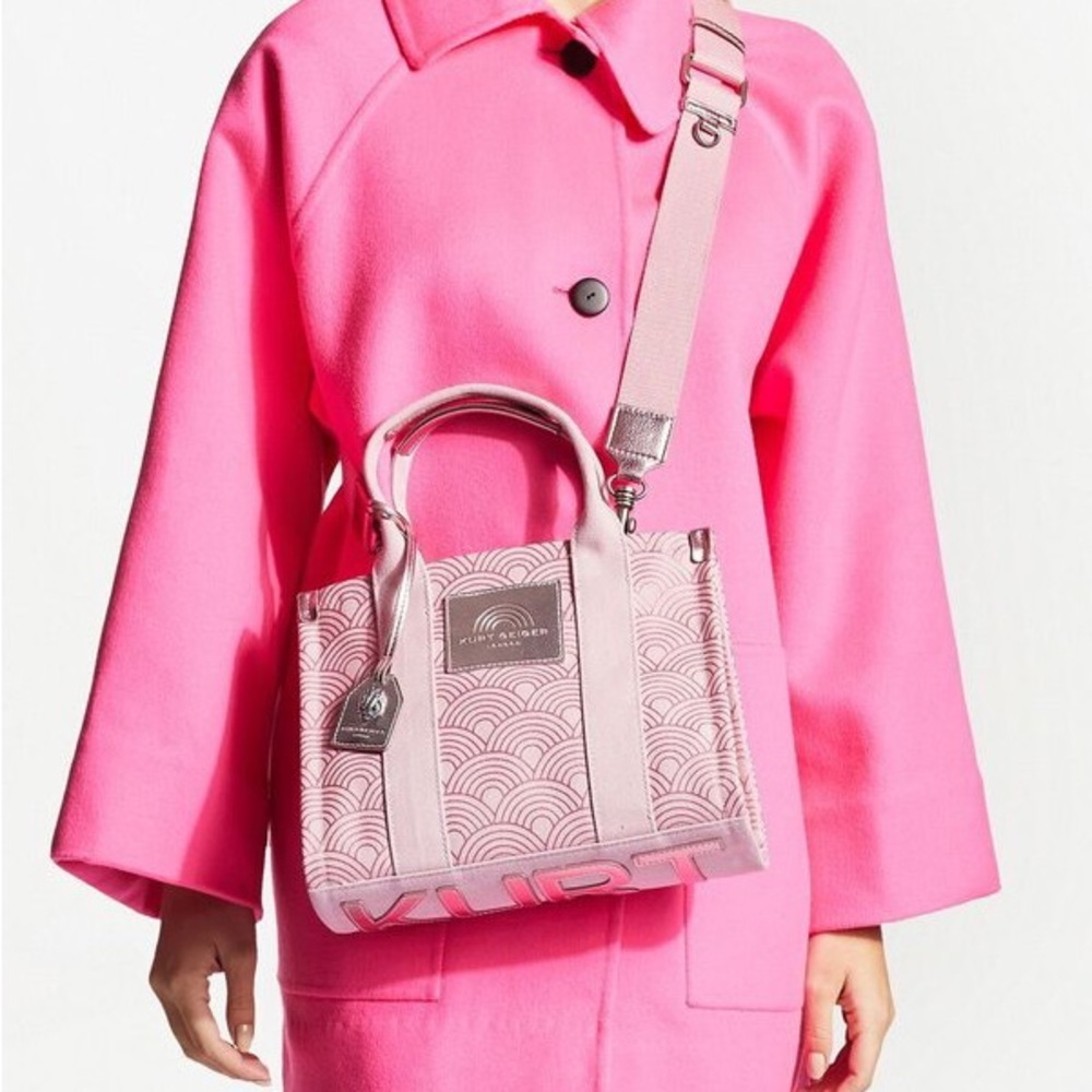 Kurt Geiger pink tote bag